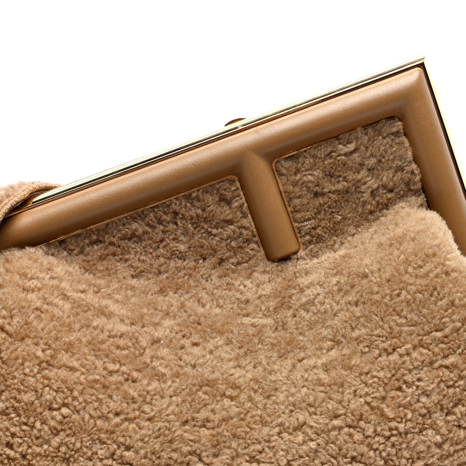 Fendi Shearling Medium Fendi First Camel 8 of 10