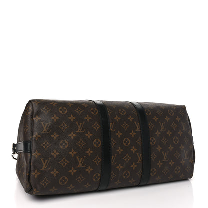 Louis Vuitton Monogram Macassar Keepall Bandouliere 45 3 of 8