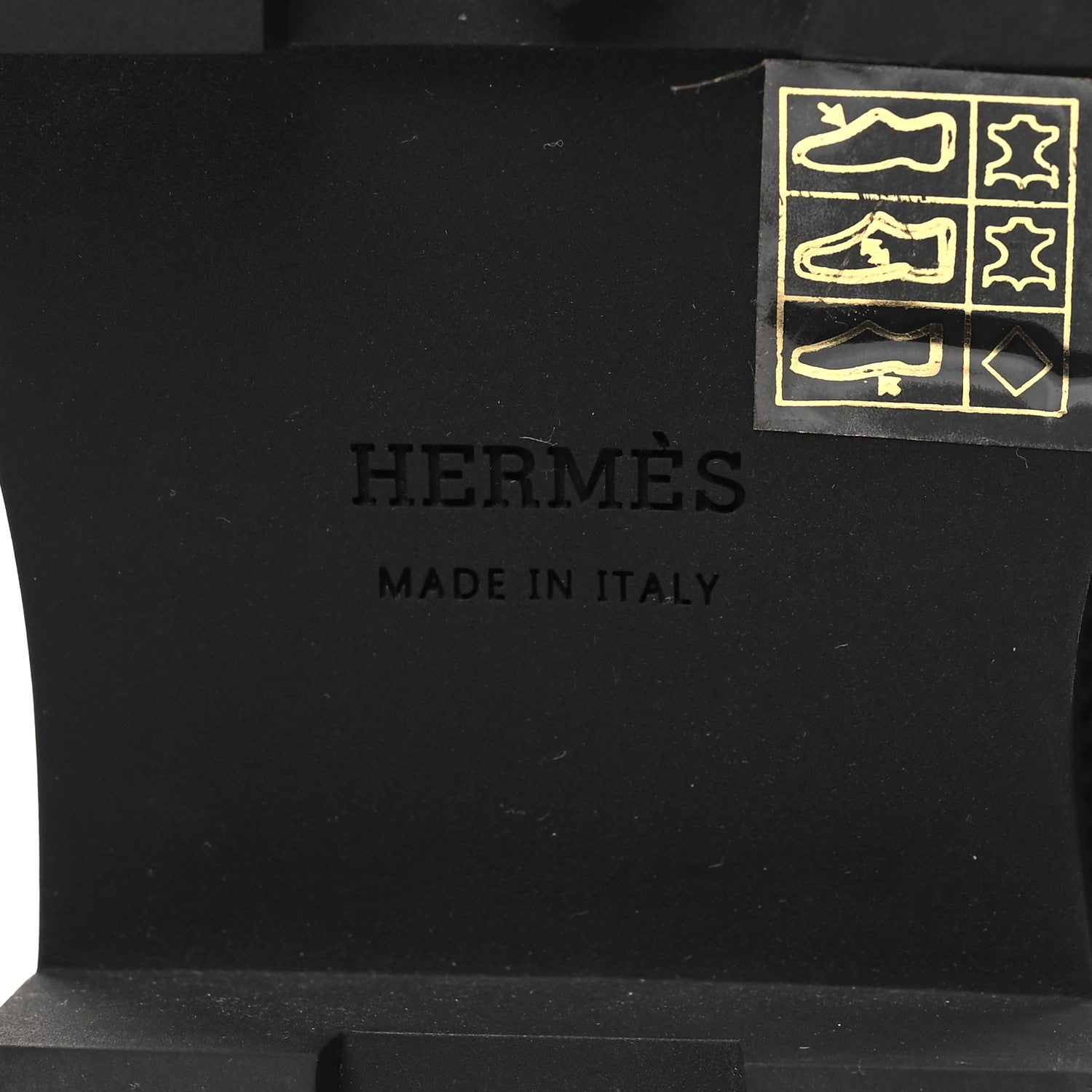 Hermes Suede Goatskin Quilted Fuji Boots 40 Black 7 of 7