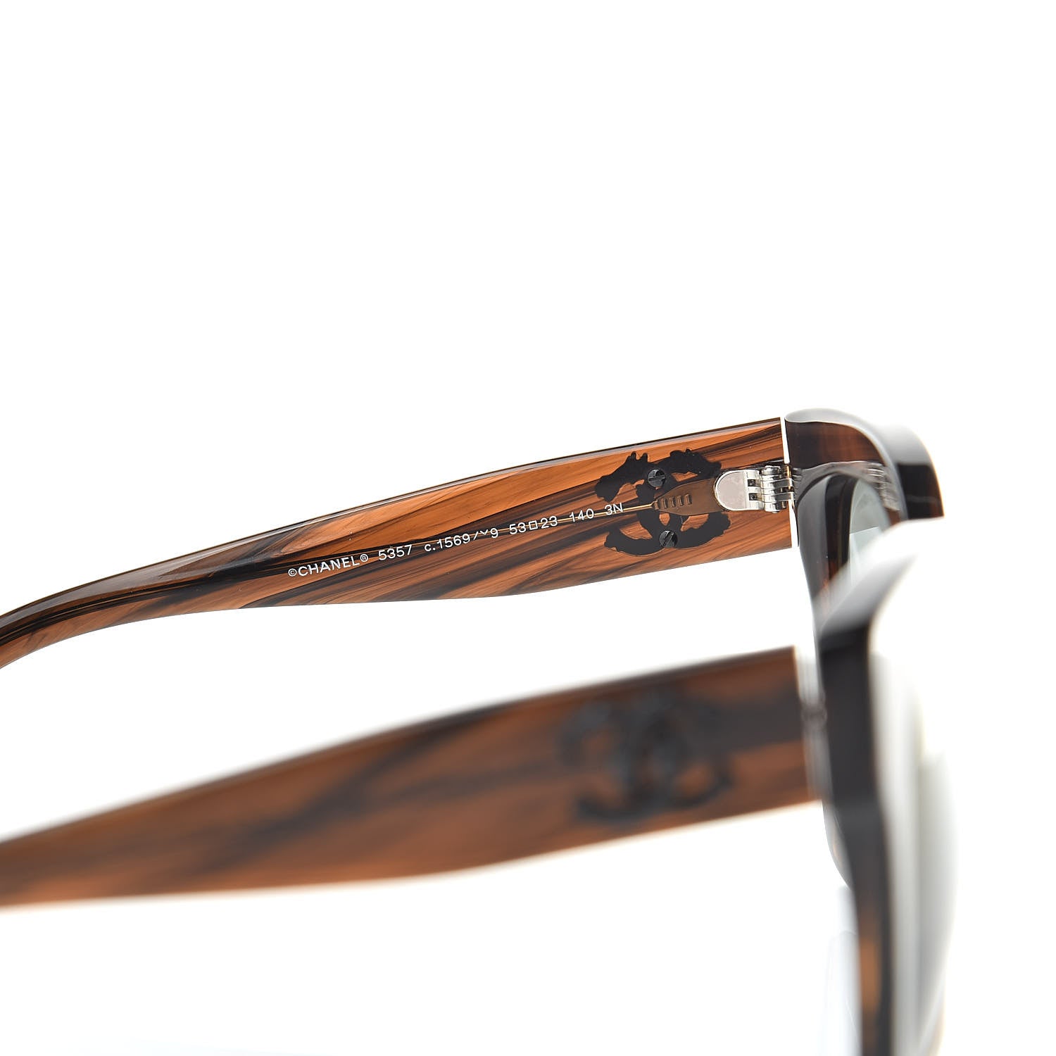 Chanel Mirror CC Sunglasses 5357 Brown 5 of 8