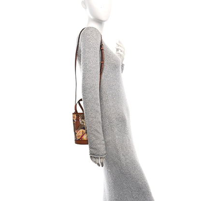 Louis Vuitton Metallic Monogram LV Garden Nano Bucket Bag Gold 2 of 9