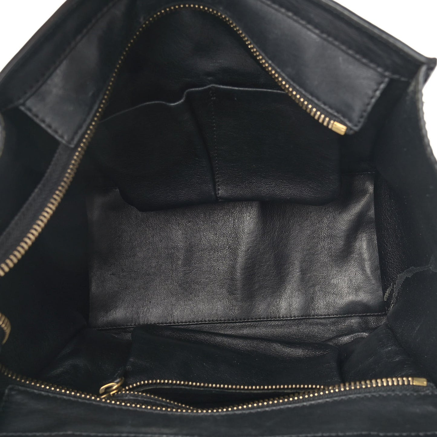 Smooth Calfskin Micro Luggage Black