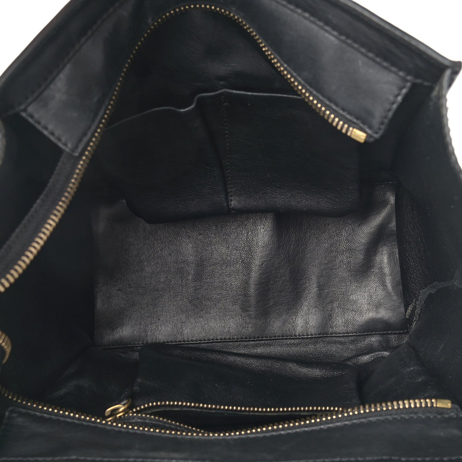 Celine Smooth Calfskin Micro Luggage Black 5 of 18