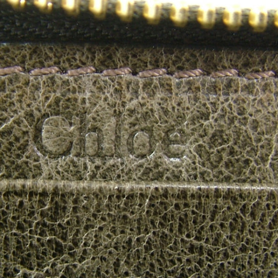 Chloe Leather HELOISE Wallet Grey 6 of 7