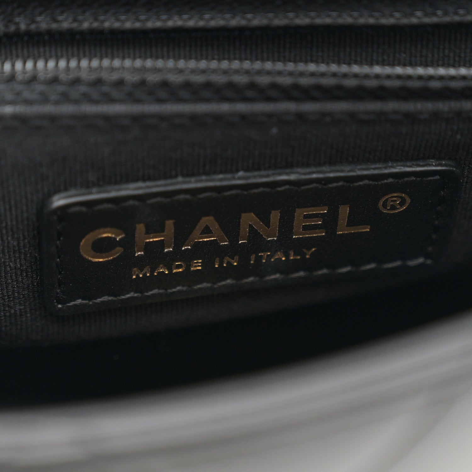 Chanel Lambskin Quilted Chain Around Mini Flap Bag Black 6 of 10