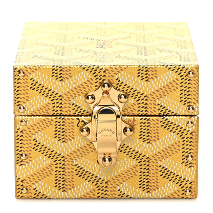 Goyard Goyardine Precious Metals Regence Mini Trunk Gold 1 of 10