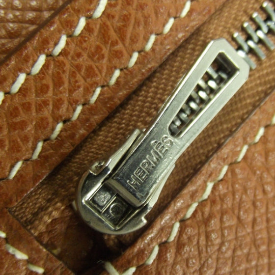 Hermes Epsom Mini Bearn Wallet Gold 7 of 9