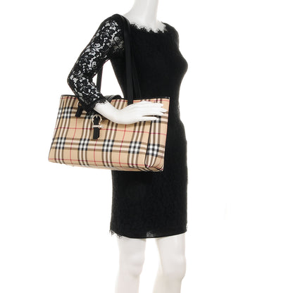 Burberry Nova Check Diaper Bag Black 2 of 9