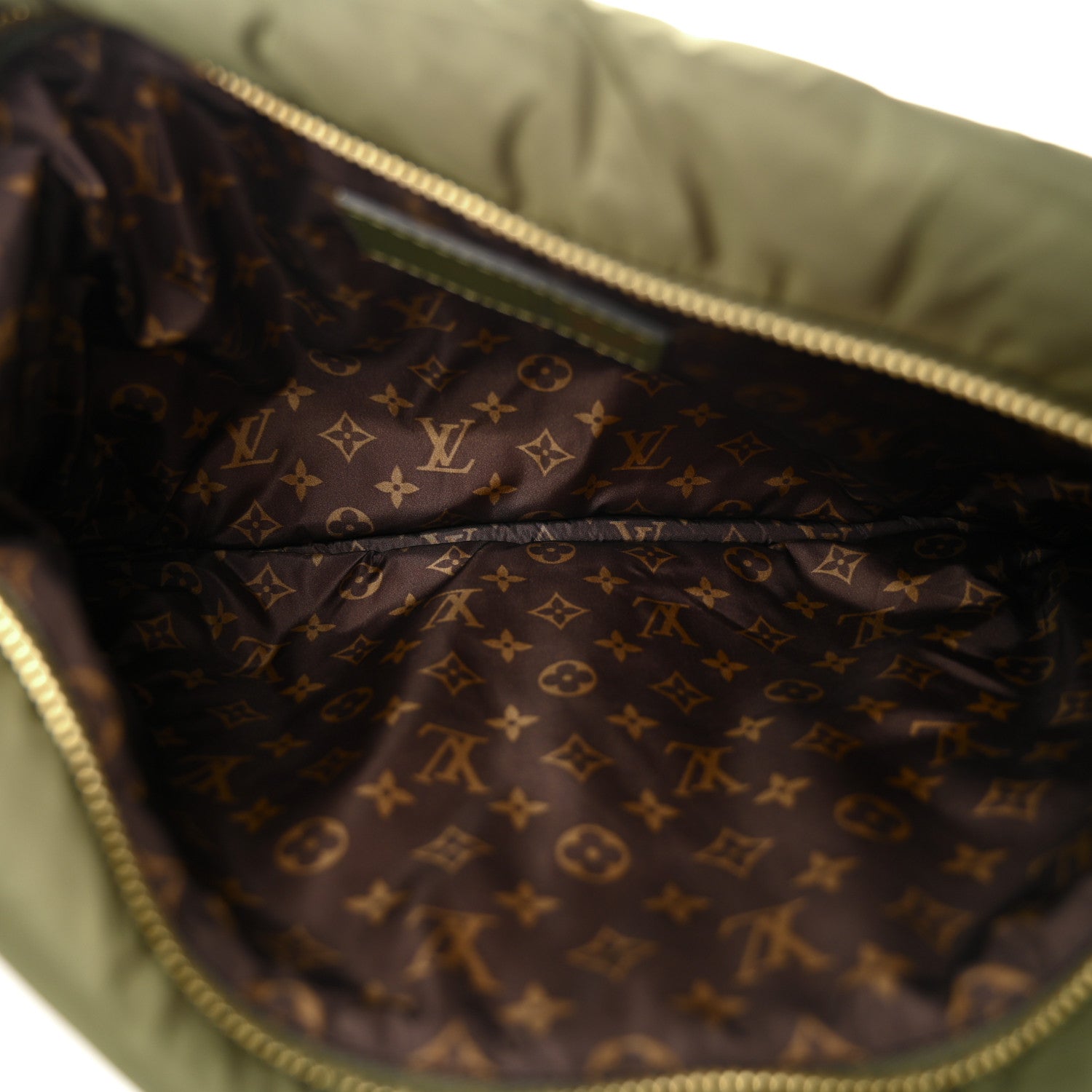 Louis Vuitton Econyl Monogram Pillow Maxi Multi Pochette Accessories Kaki Beige 5 of 10