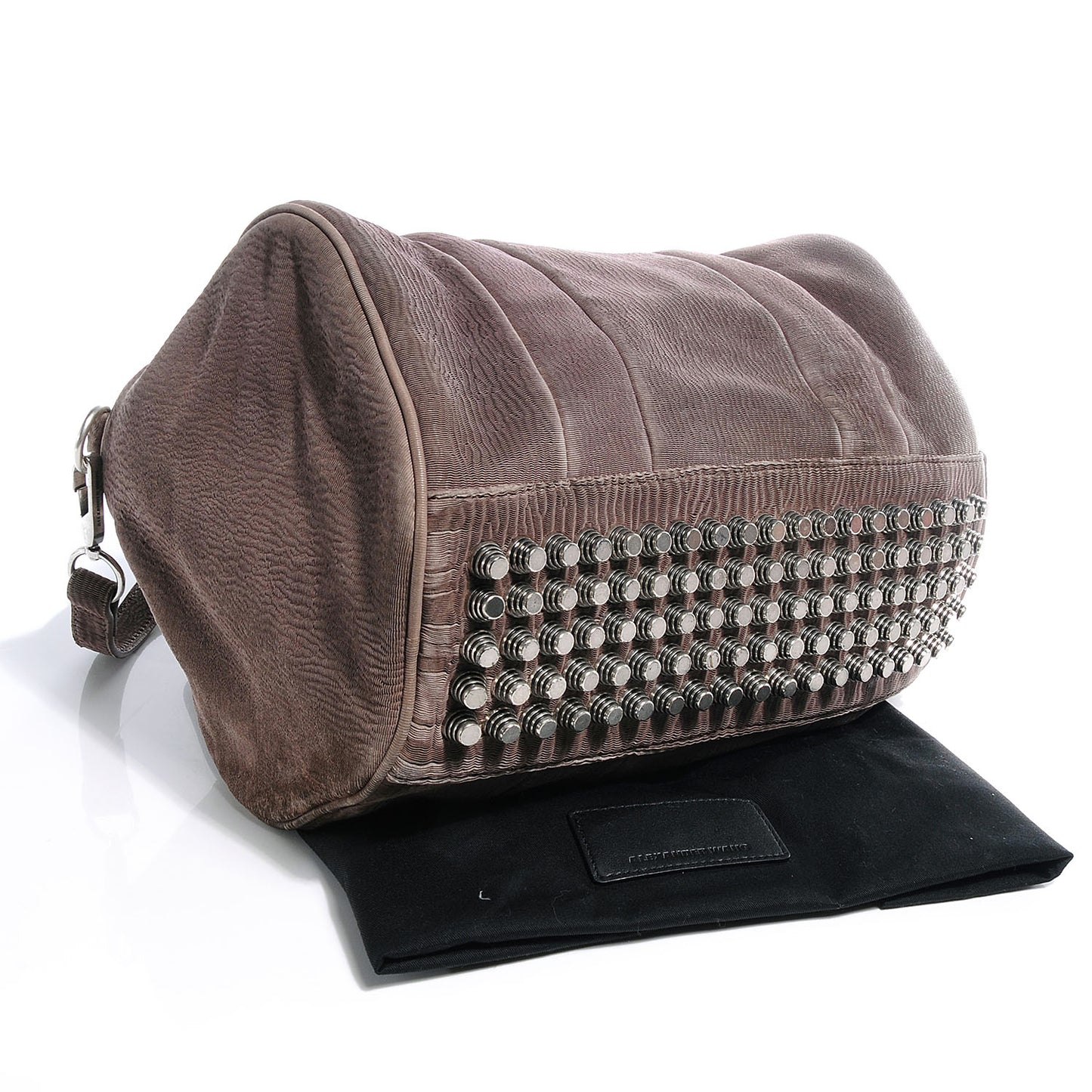 Laser Cut Rocco Satchel Grey