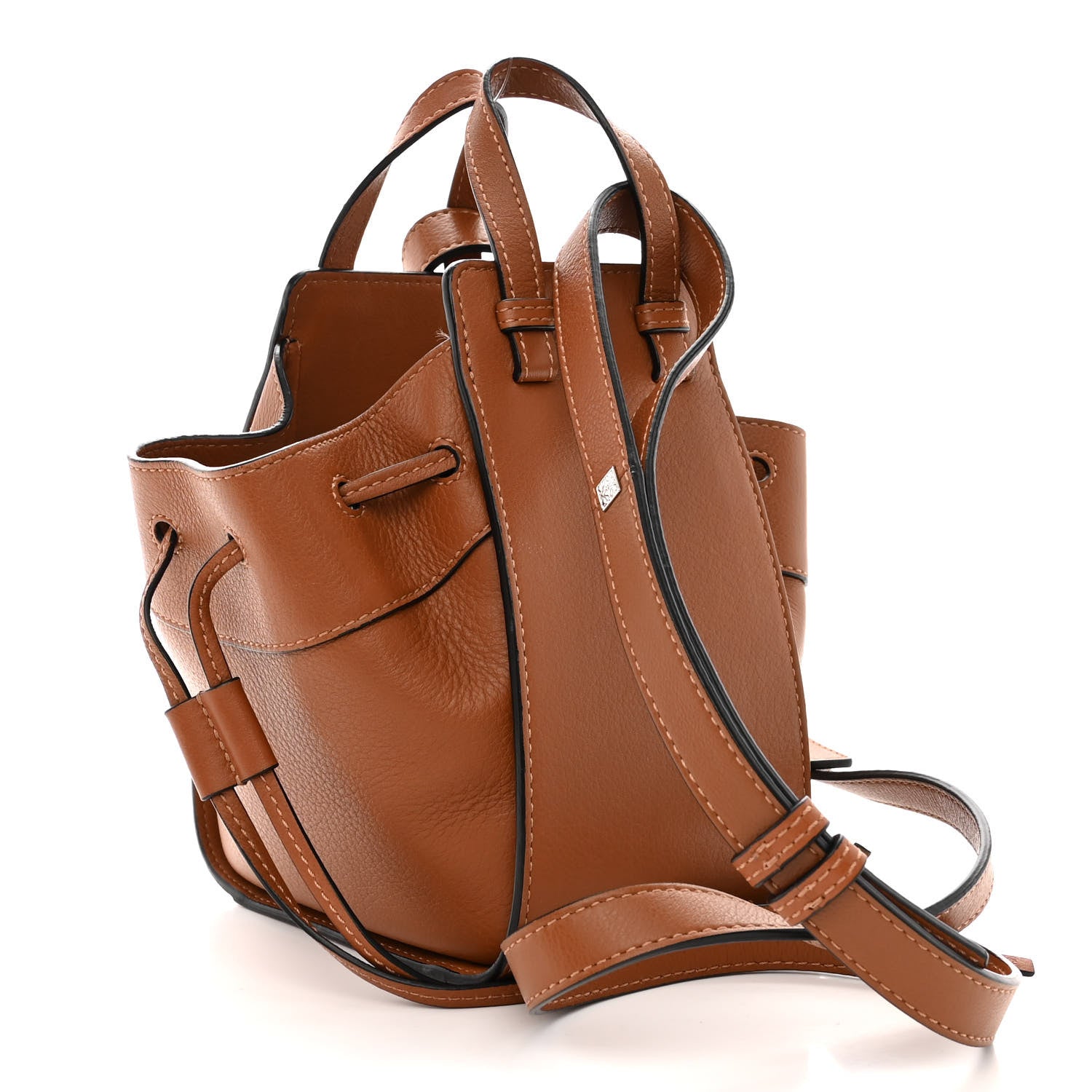 Loewe Calfskin Mini Hammock Shoulder Bag Tan 3 of 12