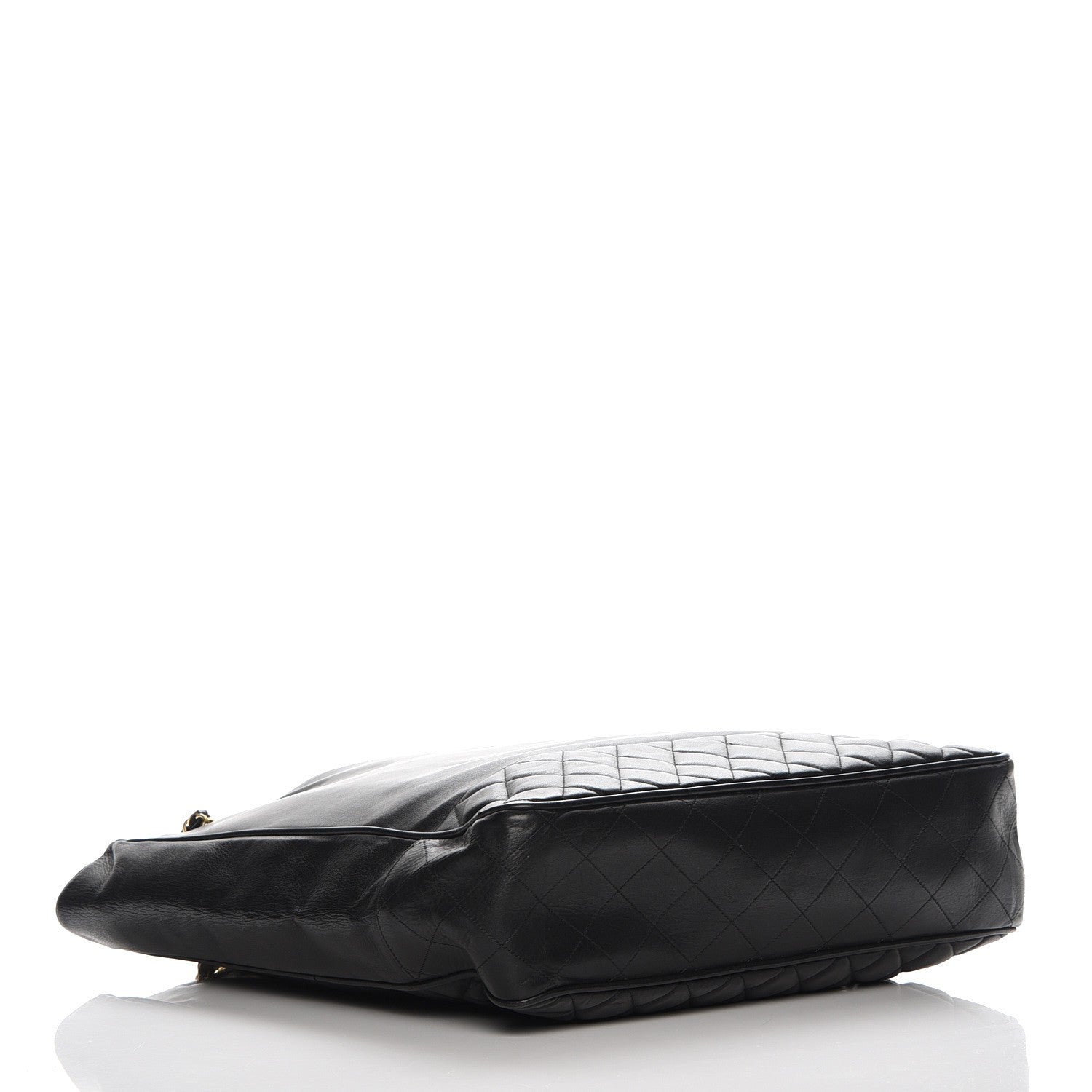 Chanel Lambskin Quilted Tote Black 4 of 8