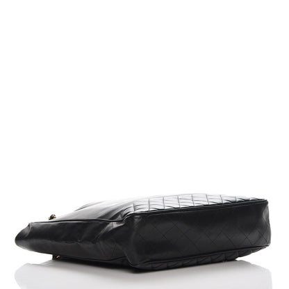 Chanel Lambskin Quilted Tote Black 4 of 8