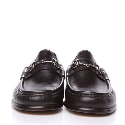 Gucci Calfskin Mens 1953 Horsebit Loafers 7 Marrone 2 of 10