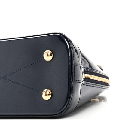 Louis Vuitton Patent Monogram Alma BB Marine 9 of 9
