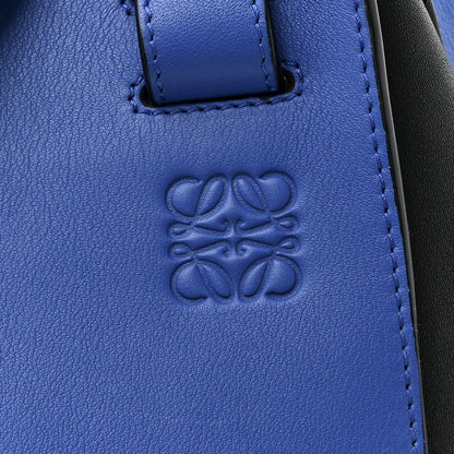 Loewe Calfskin Medium Hammock Shoulder Bag Electric Blue Black 8 of 15
