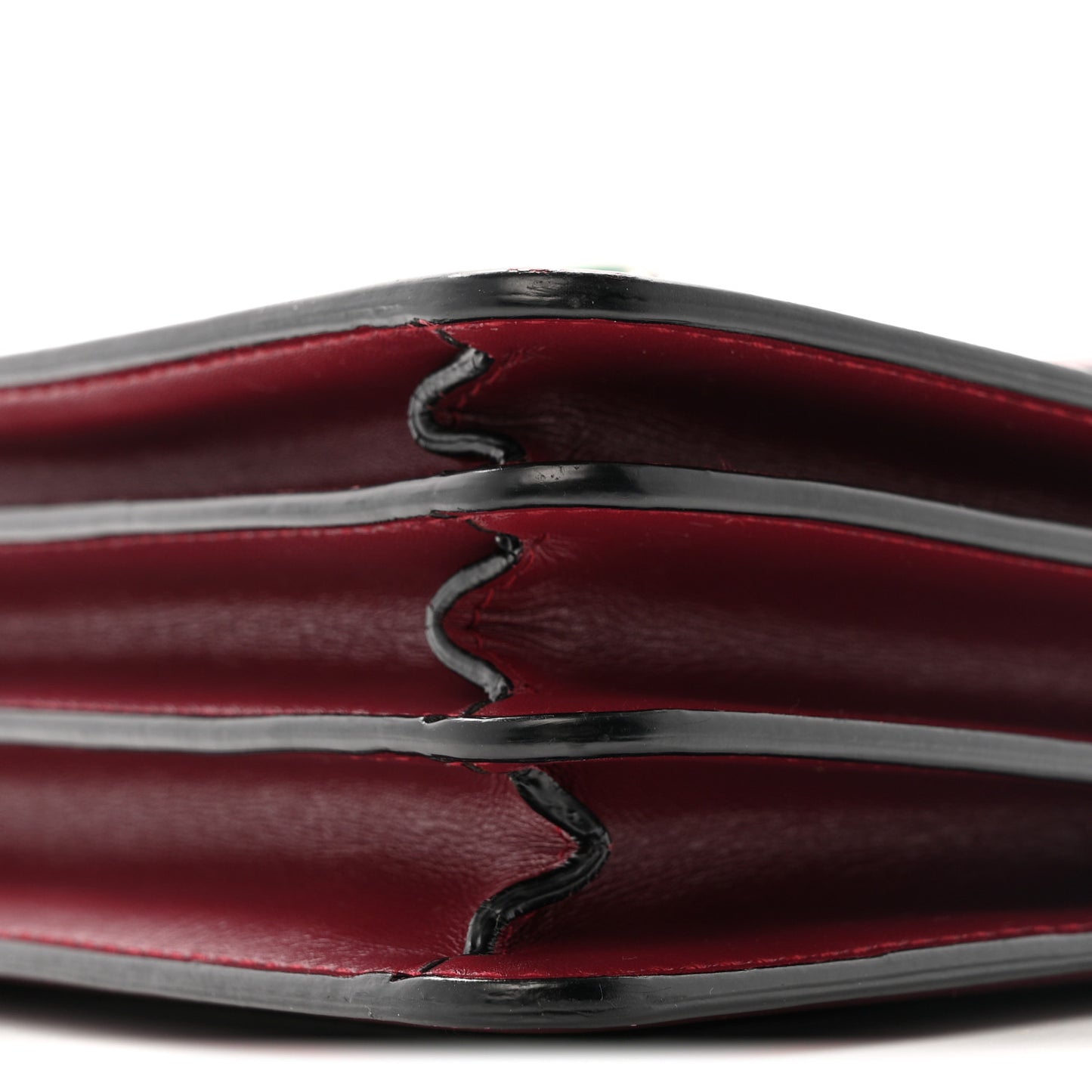Calfskin Serpenti Forever Top Handle Burgundy