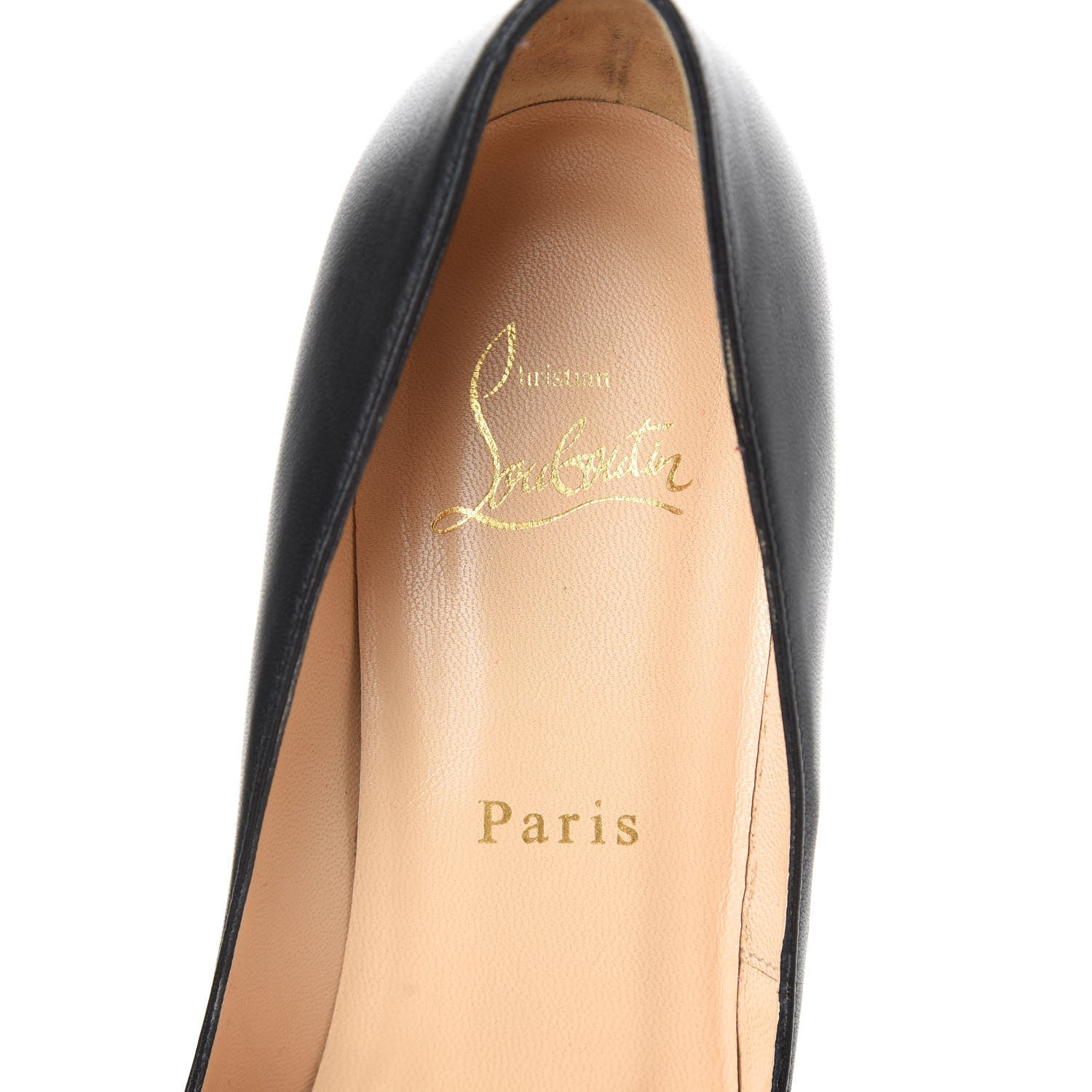 Christian Louboutin Nappa Patent Studded Predupump 85 Pumps 38.5 Black 8 of 8