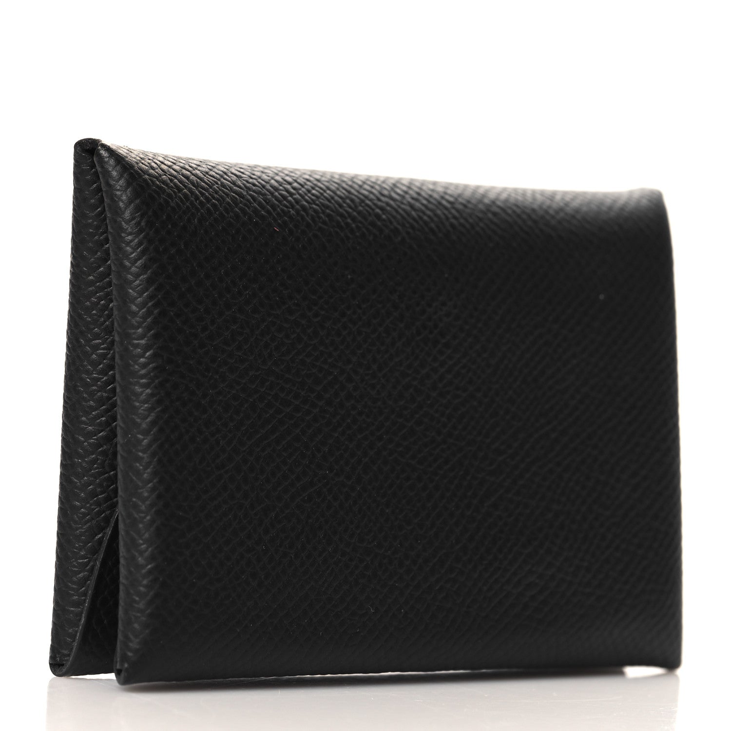 Hermes Epsom Calvi Duo Card Case Black 3 of 7