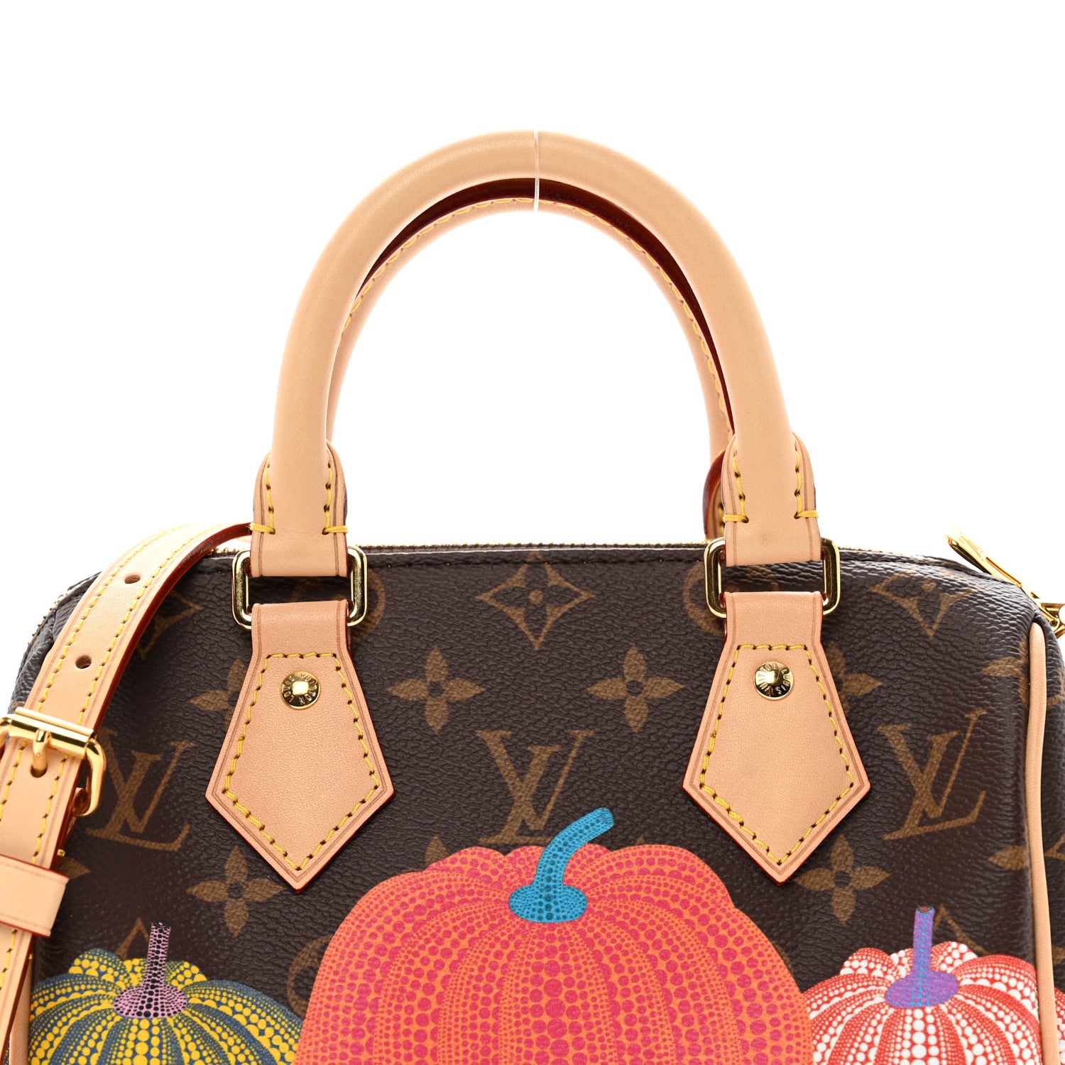 Louis Vuitton LV X YK Monogram Pumpkins Speedy Bandouliere 20 5 of 10