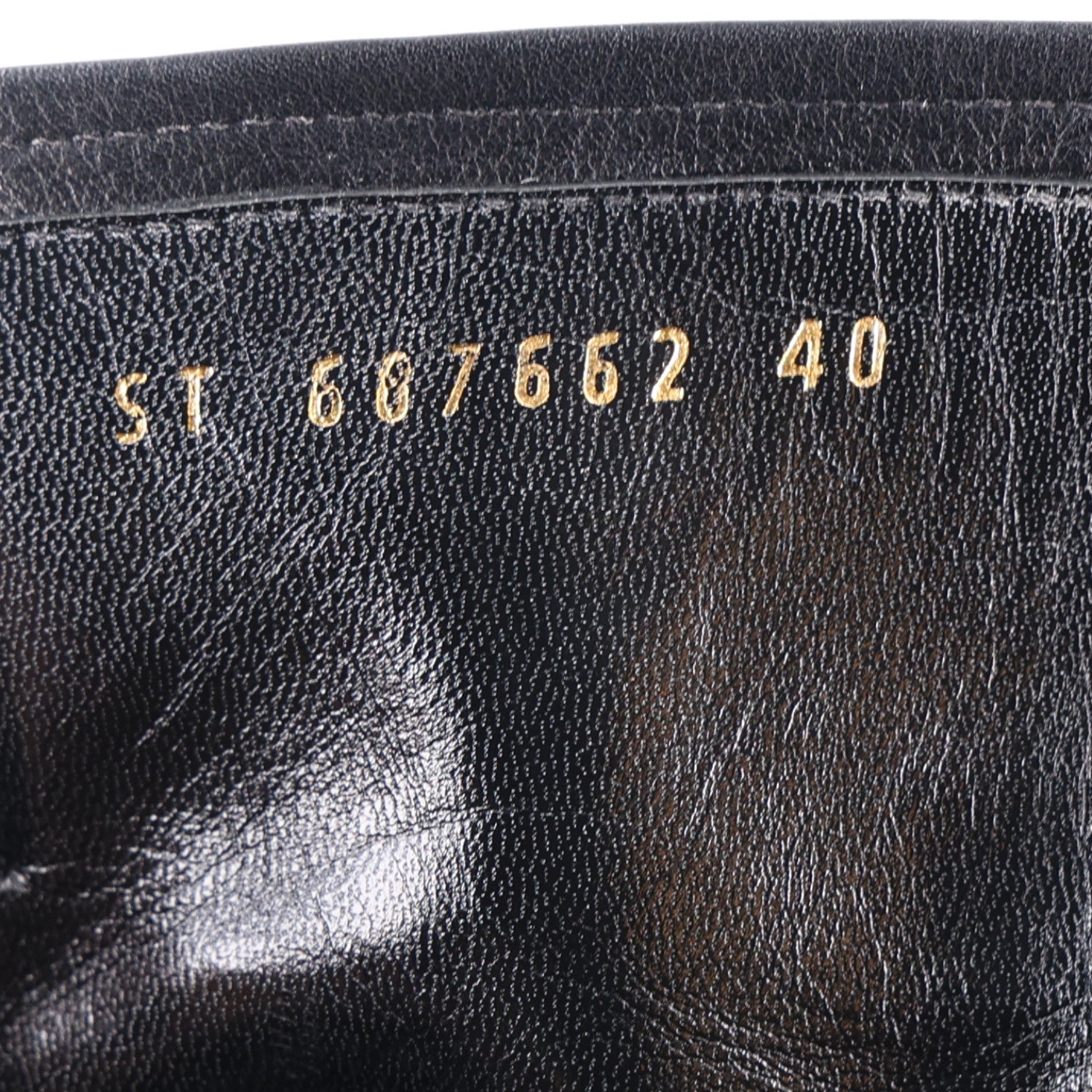 Saint Laurent Calfskin Mina 95 Boots 40 Black 9 of 10
