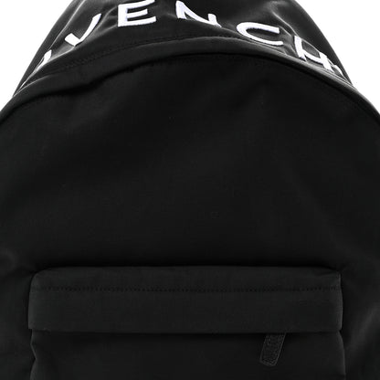 Givenchy Nylon Essential Backpack Black White 7 of 9