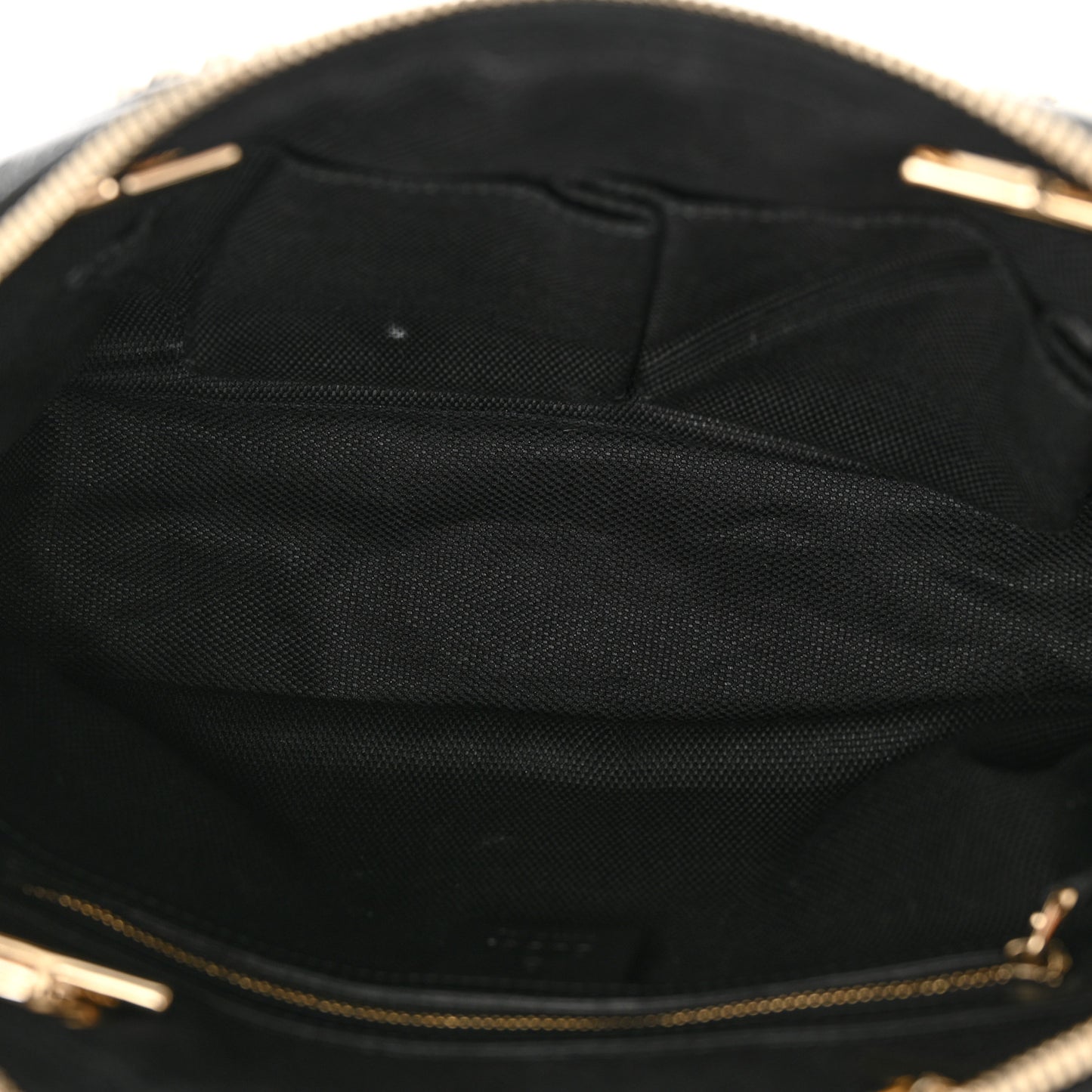 Soft Patent Small Soho Bowler Black
