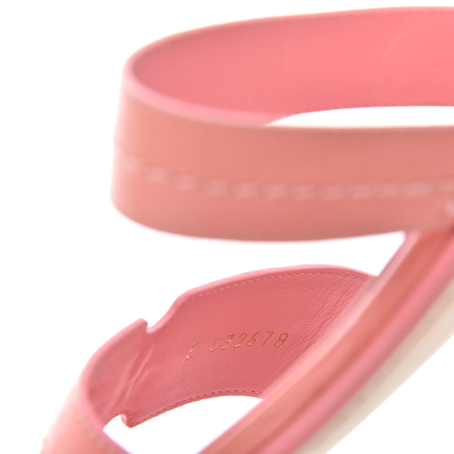 Chanel Calfskin CC Mule Sandals 38.5 Pink 10 of 10