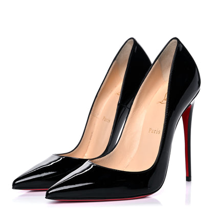 Christian Louboutin Patent So Kate 120 Pumps 39 Black 3 of 9