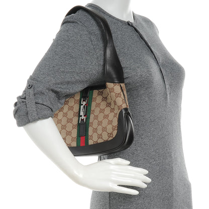 Gucci Monogram Web Jackie O Hobo 2 of 7