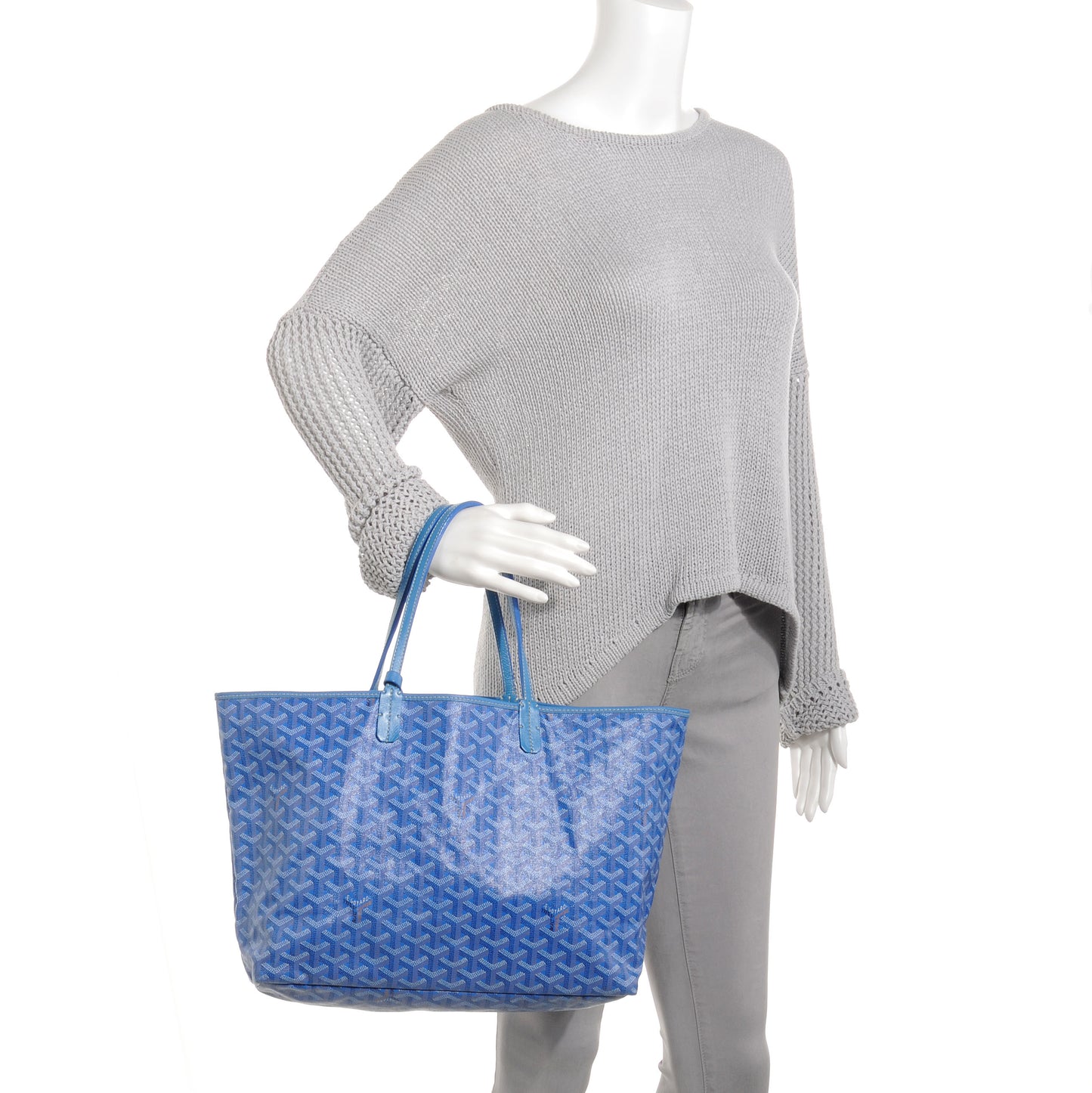 Goyardine Saint Louis PM Sky Blue