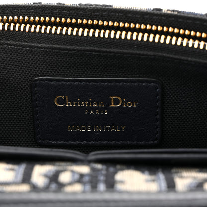 Christian Dior Oblique 30 Montaigne 2-In-1 Pouch Blue 5 of 10
