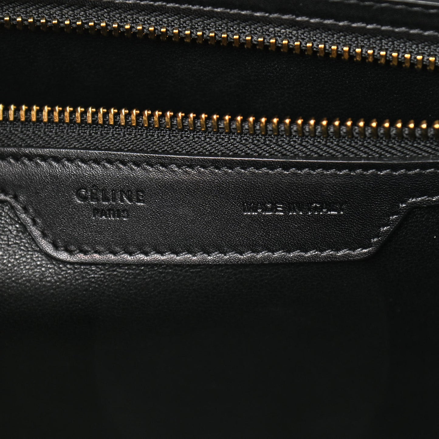 Nubuck Drummed Calfskin Mini Bi-Color Luggage Black White