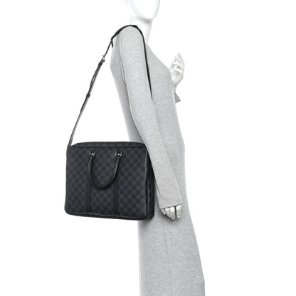 Louis Vuitton Damier Graphite Porte Documents Voyage PM 2 of 9