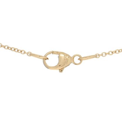 David Yurman 18K Yellow Gold Diamond Cable Collectibles Quatrefoil Pendant Necklace 4 of 4