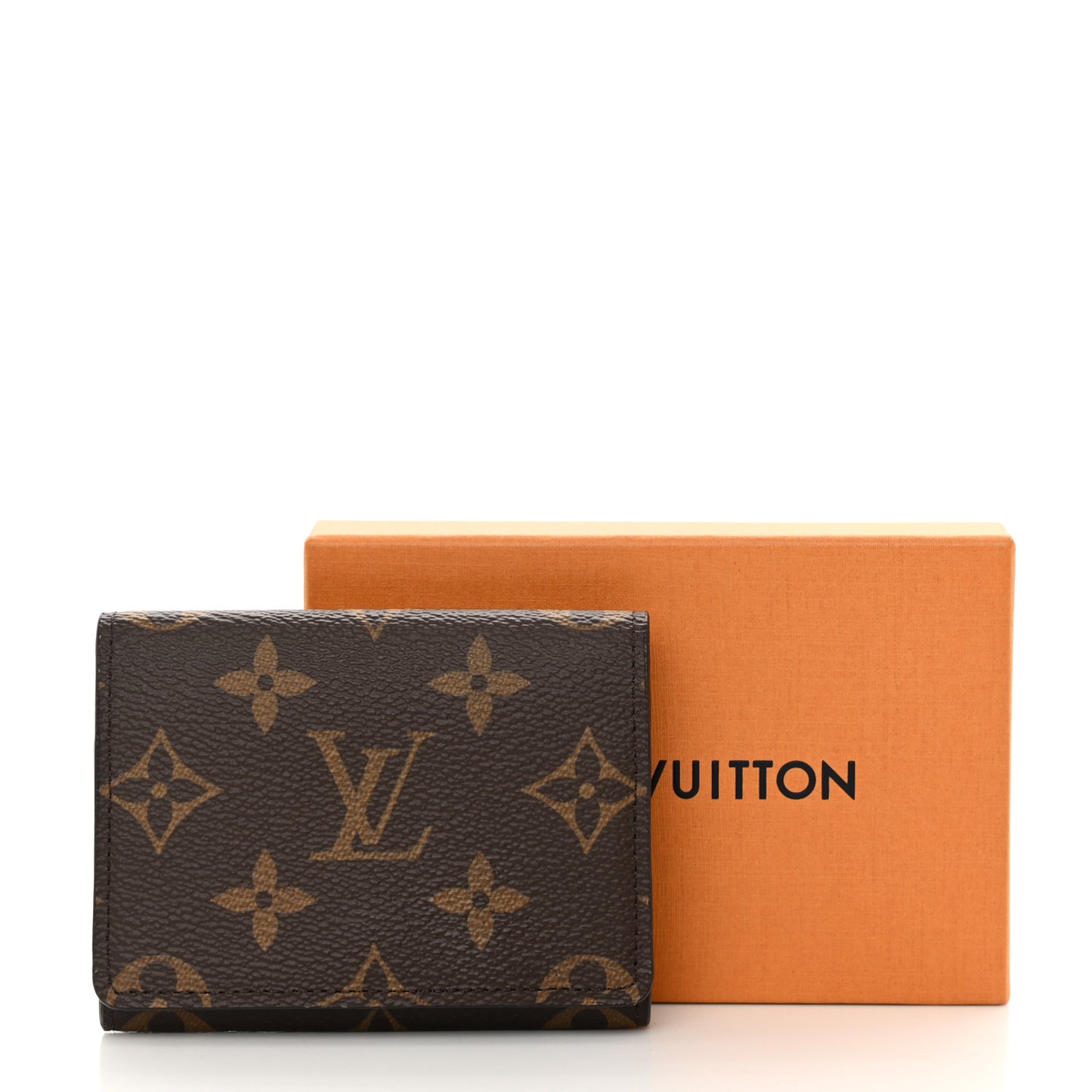 Monogram Envelope Business Card Holder