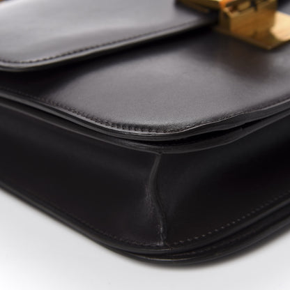 Celine Box Calfskin Medium Classic Box Flap Bag Espresso 6 of 13