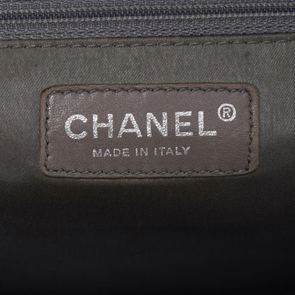 Chanel Glazed Caviar Pocket In The City Tote Brown 6 of 7