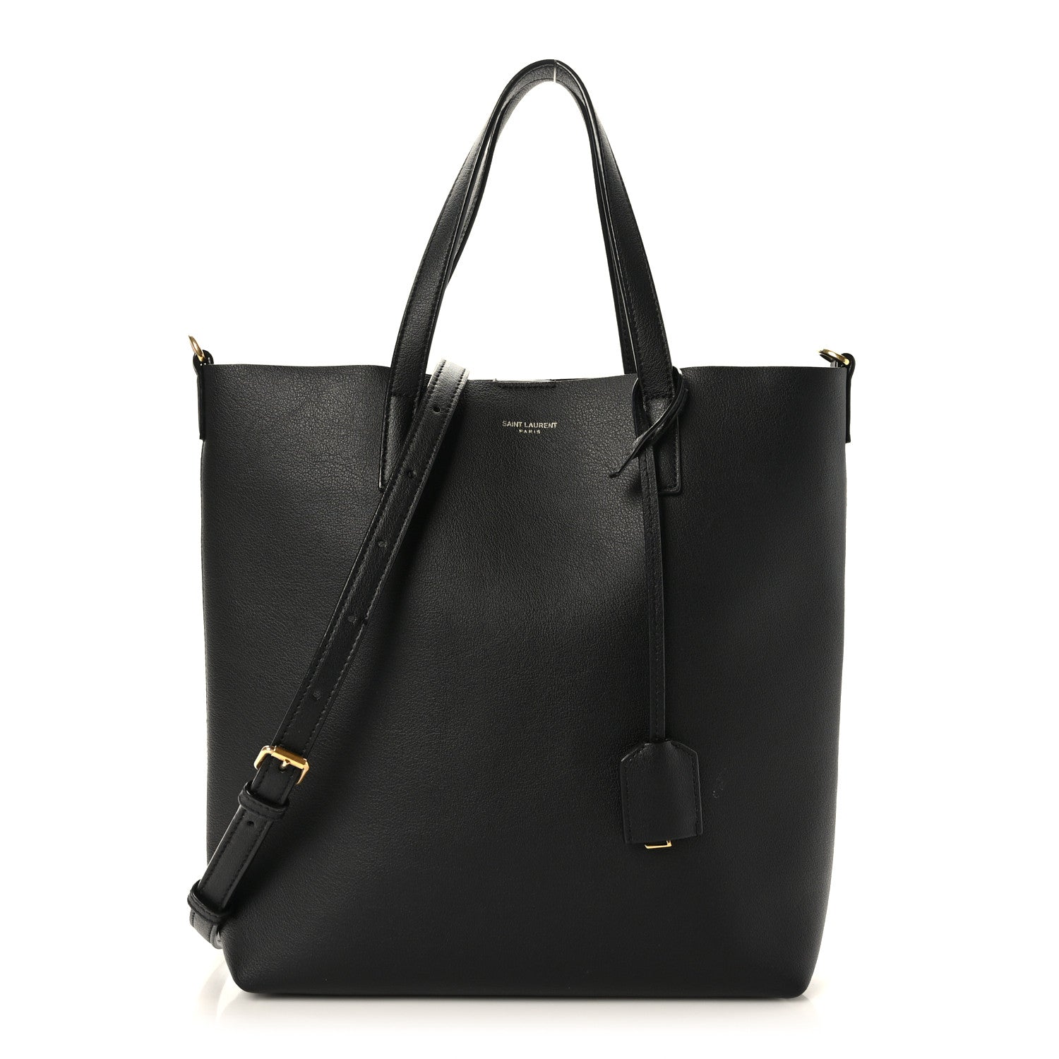 Saint Laurent Calfskin Toy Shopping Tote Black 1 of 10