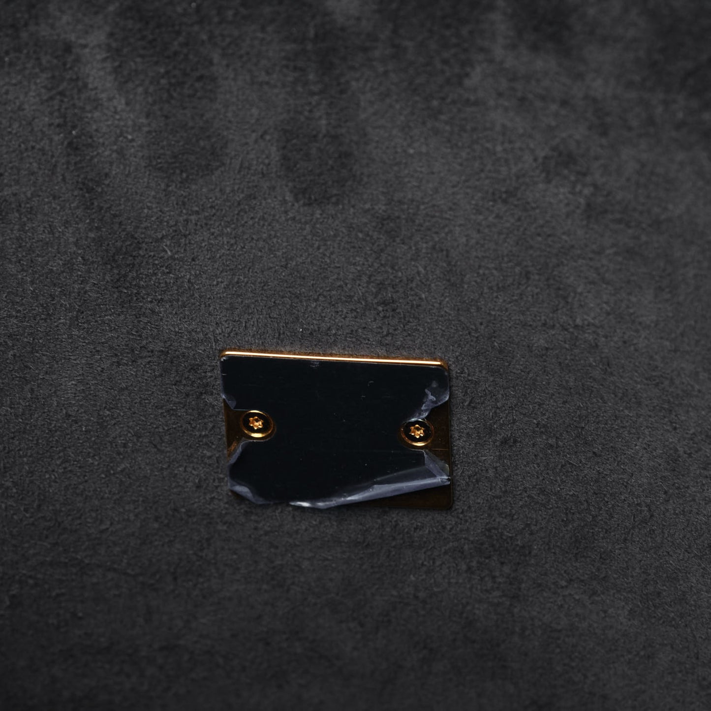 Grained Calfskin Mini Belt Bag Grey