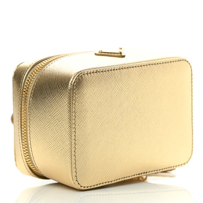 Prada Saffiano Beauty Case Platino 3 of 7