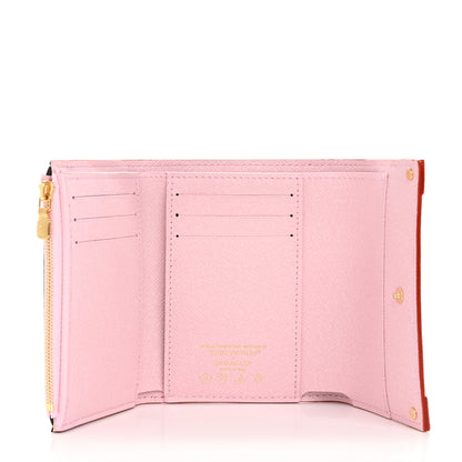 Louis Vuitton LV X TM Monogram Cherry Blossom Victorine Wallet Sakura Brown 5 of 6