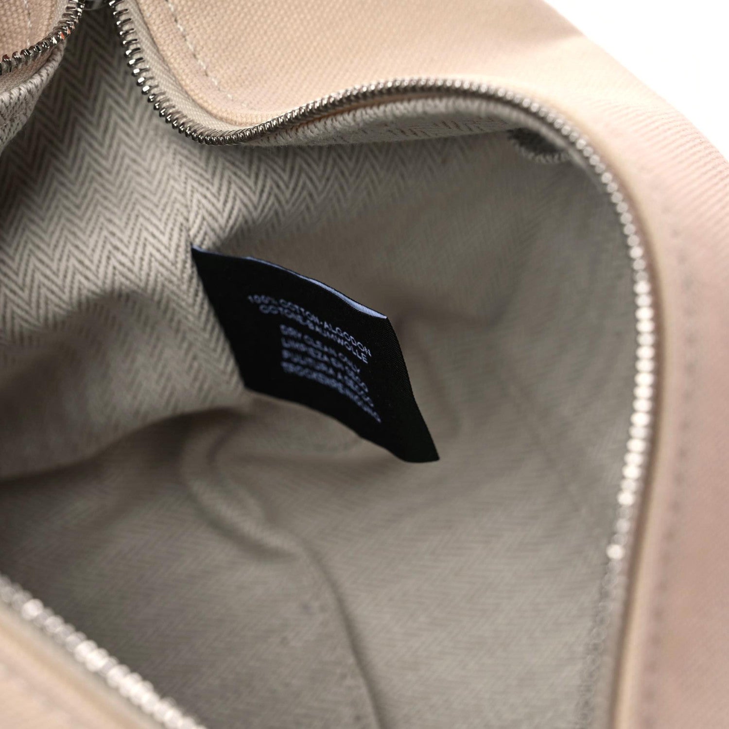 Hermes Canvas Small Bride-A-Brac Pouch Natural 10 of 11