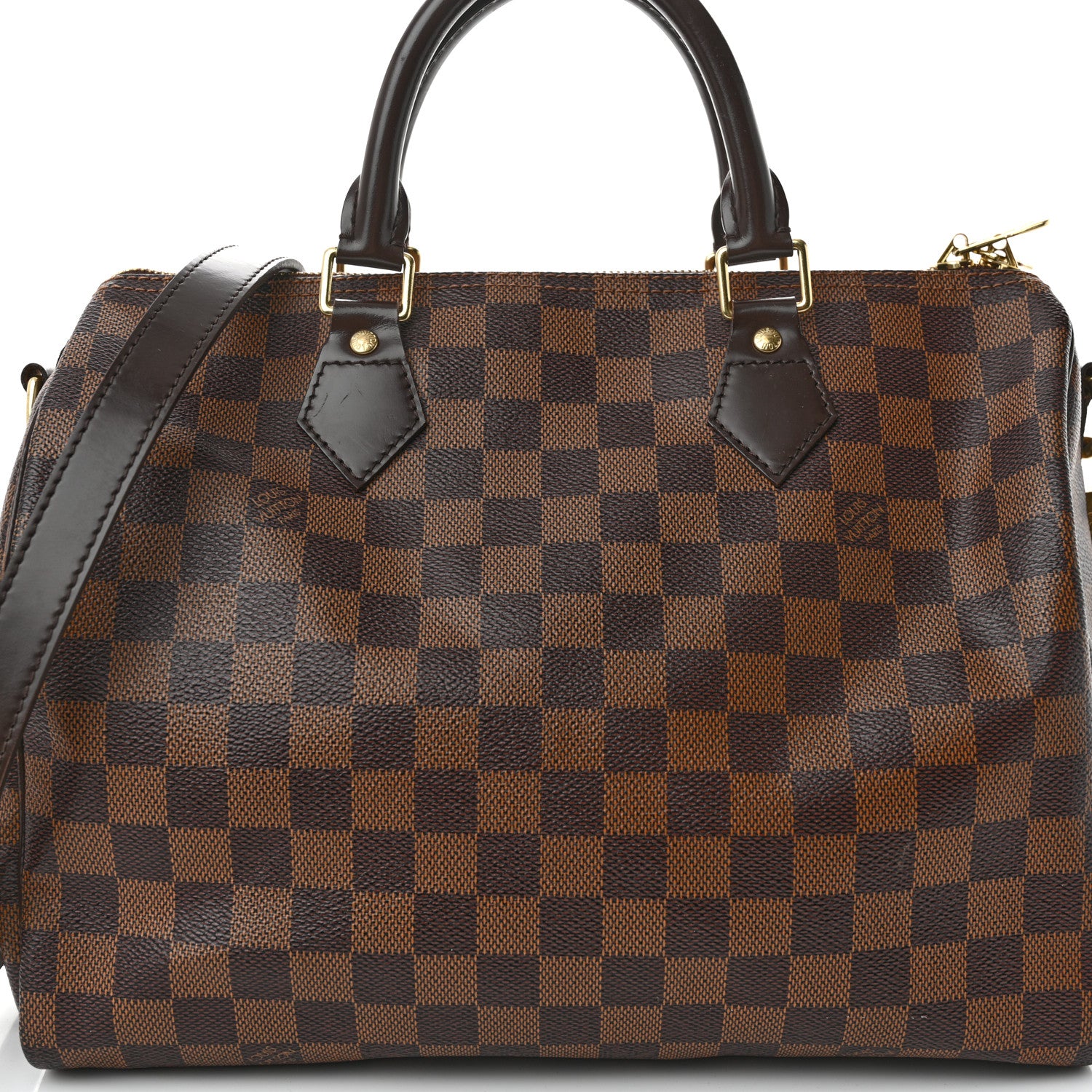 Louis Vuitton Damier Ebene Speedy Bandouliere 30 8 of 11