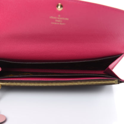Louis Vuitton Monogram Bloom Flower Emilie Wallet 5 of 12