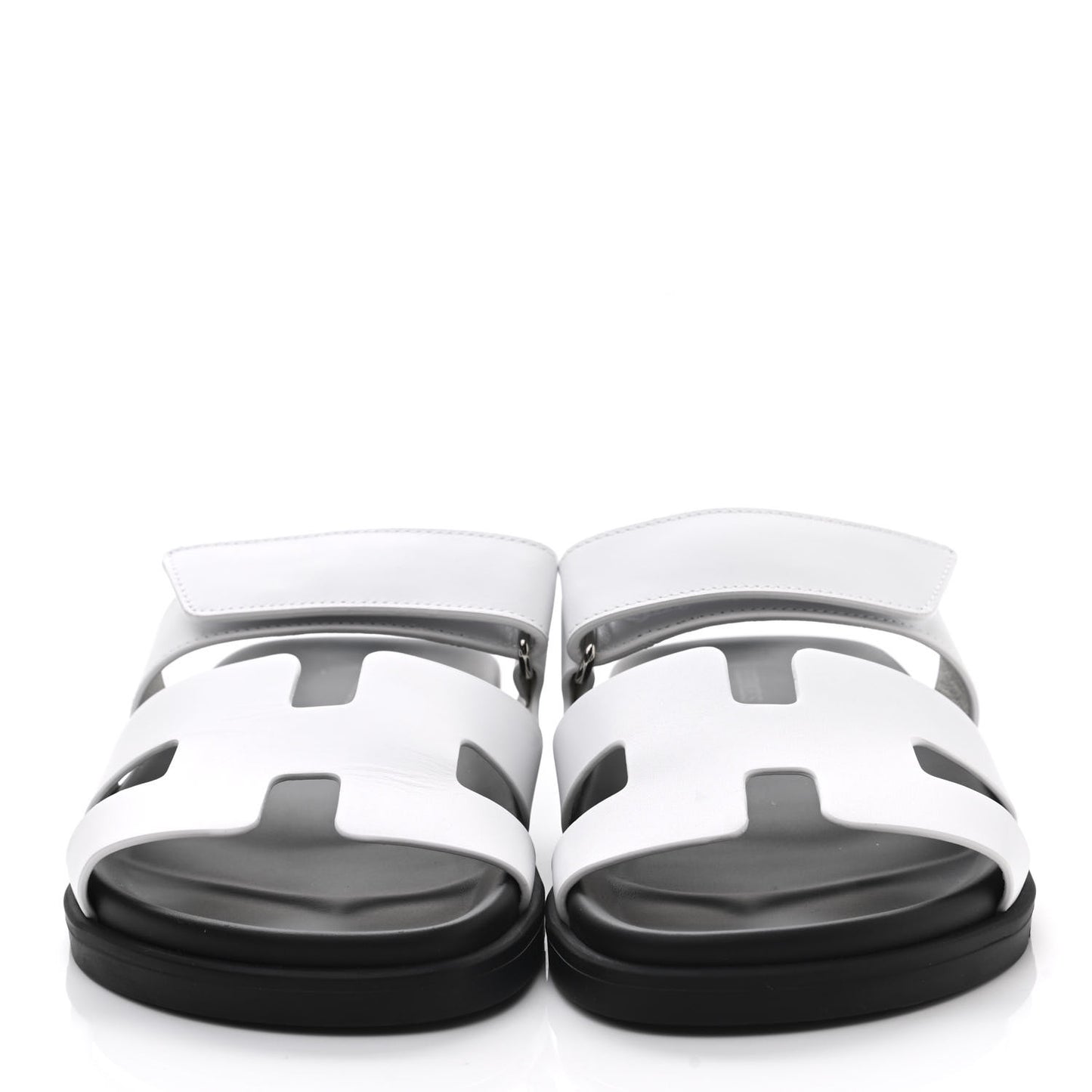 Calfskin Womens Chypre Sandals 38 White