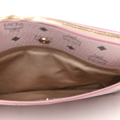 MCM Visetos Medium Crossbody Pouch Soft Pink 5 of 10