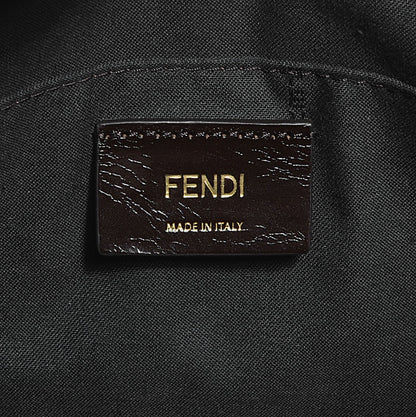Fendi Zucca Vitello Artic Small Messenger Bag Tobacco Castagna 6 of 10