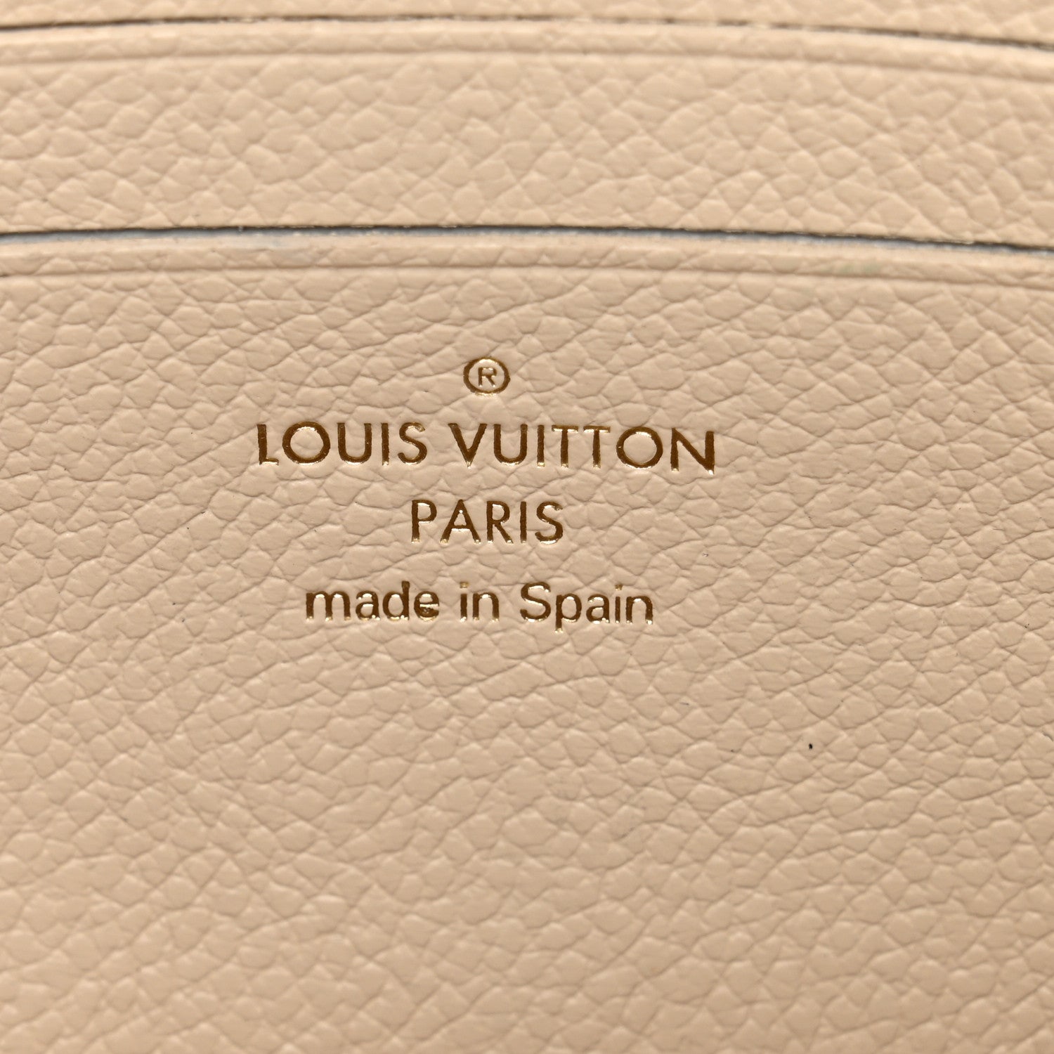Louis Vuitton Empreinte Monogram Giant Ivy Wallet On Chain Cream 6 of 10
