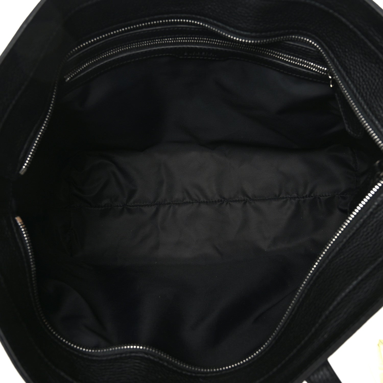 Burberry Calfskin Logo Embossed Medium Ardwell Tote Black 5 of 8
